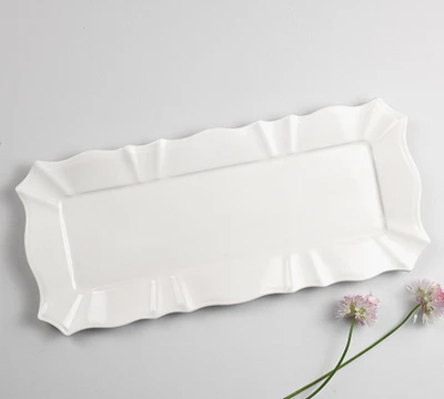 Chloe Earthenware Rectangular Platter