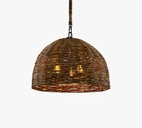 Halston Round Pendant (24"-44")