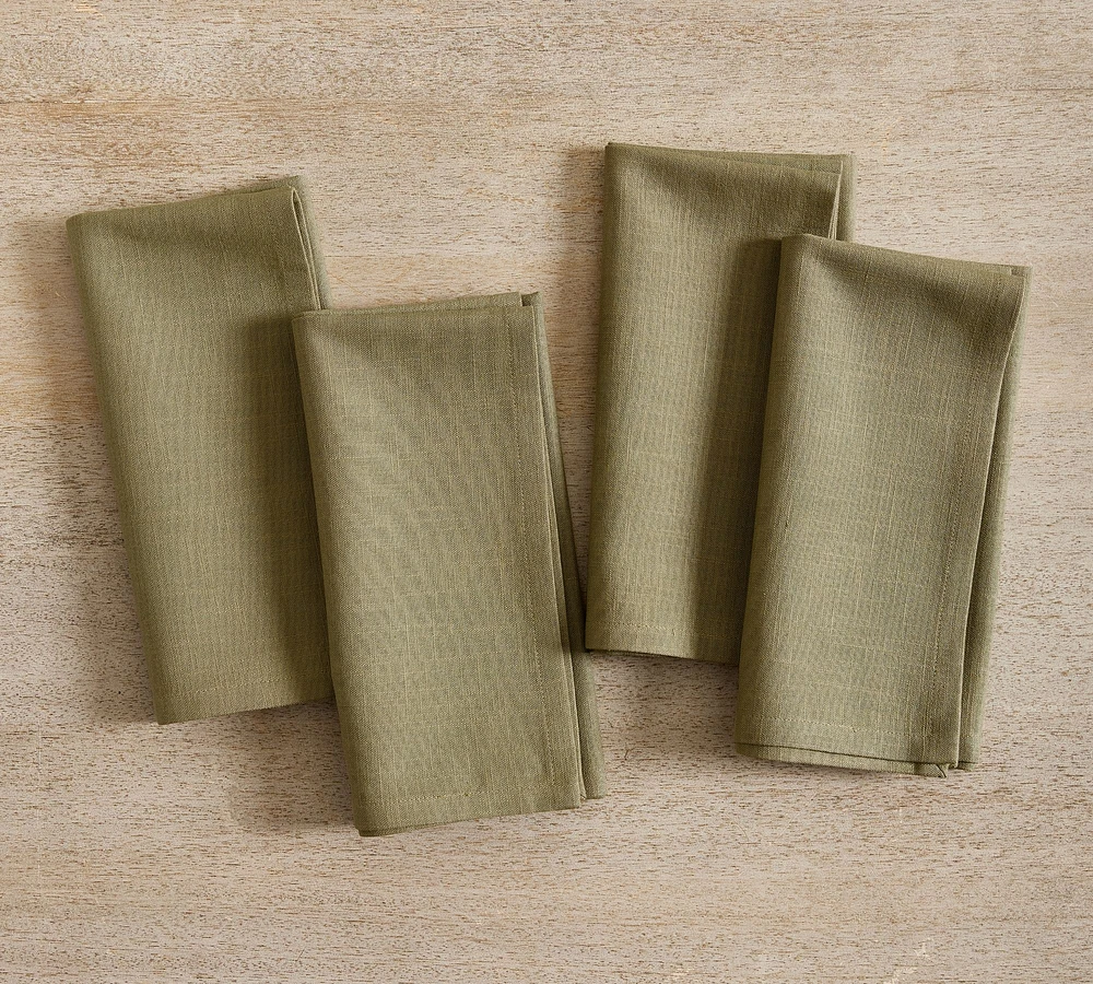 Everyday Organic Cotton Napkins - Set of 4