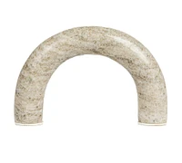 Variegated Marble Arch Decorative Object