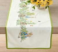 Peter Rabbit™ Garden Cotton/Linen Table Runner