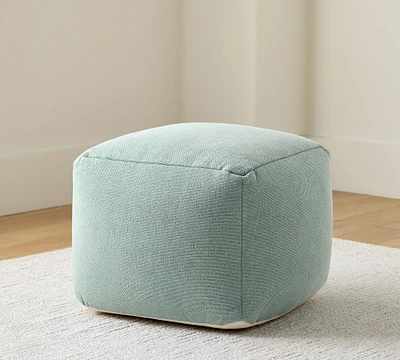 Cora Solid Year Round Pouf