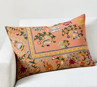 Lowen Suzani Embroidered Lumbar Pillow