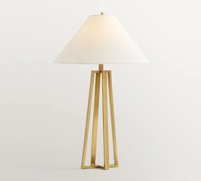 Emmett Metal Tripod Table Lamp (26")