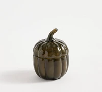 Figural Pumpkin Candle