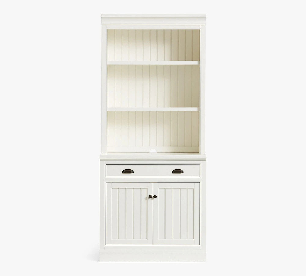 Aubrey 36'' Shelf with Cabinet