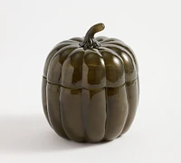 Figural Pumpkin Candle