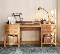 Sonora Reclaimed Wood Executive Desk (68")