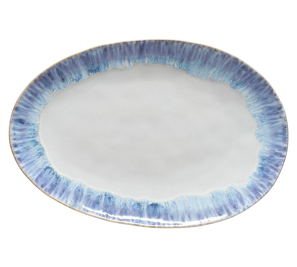 Costa Nova Brisa Stoneware Oval Serving Platter