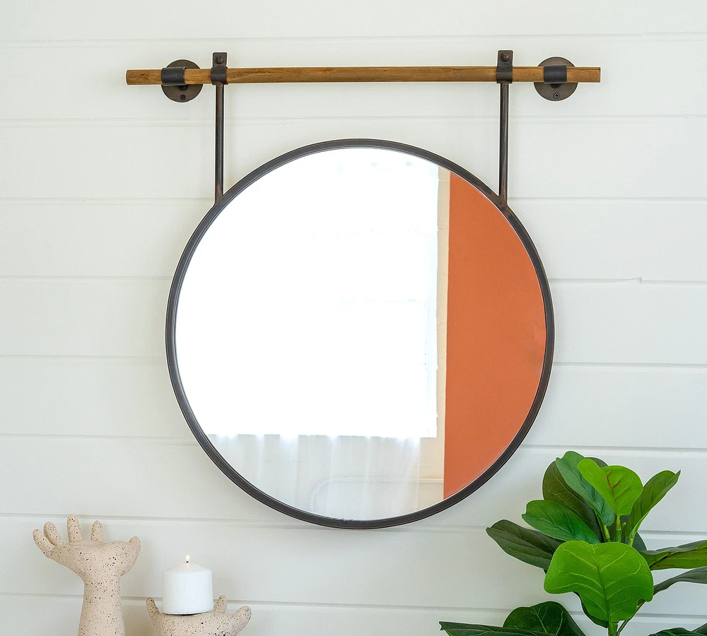 Cooper Circle Wall Mirror - 29"