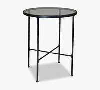 Bowie Glass Round Outdoor Pub Table (32")