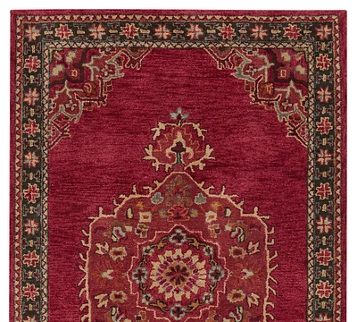 Aamir Hand-Tufted Persian-Style Wool Rug