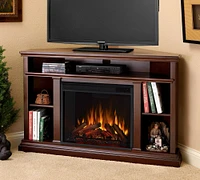 Dane Corner Electric Fireplace Media Cabinet