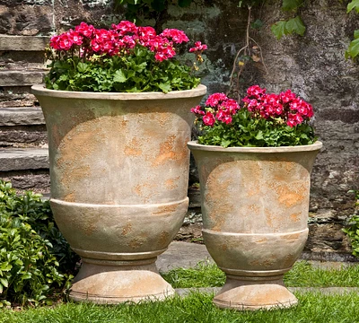 Lolo Urn Planter - Antique Terracotta