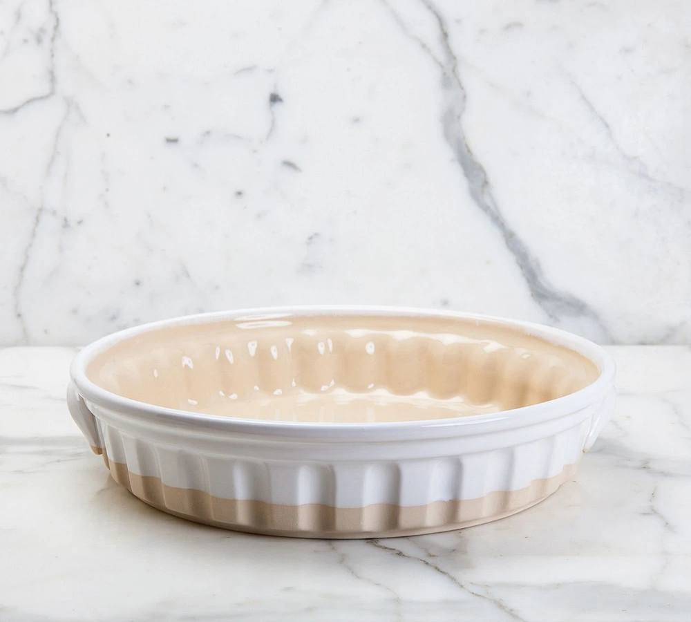 Handcrafted Ceramic Pie Dish