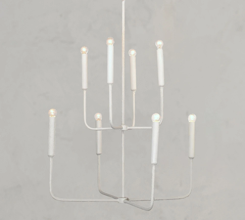 Open Box: Palm Two Tier Chandelier