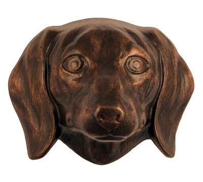 Bronze Dachshund Door Knocker