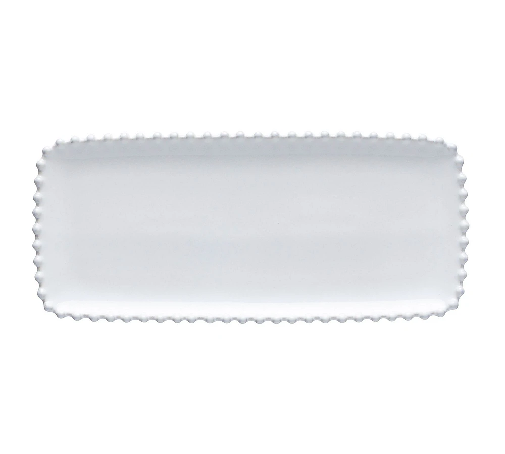 Costa Nova Pearl Stoneware Rectangular Serving Tray