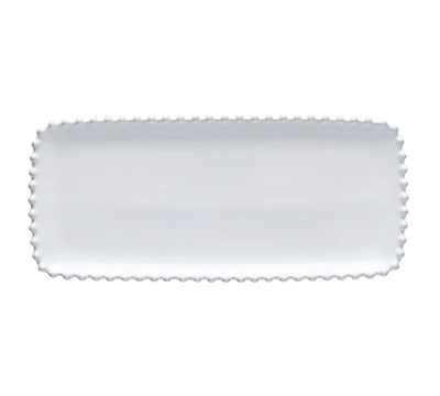 Costa Nova Pearl Stoneware Rectangular Serving Tray