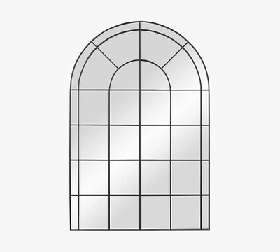 Alice Arched Windowpane Mirror