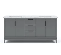 Samson 60-72" Double Sink Vanity