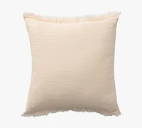 Open Box: Turkish Cotton Fringe Pillow