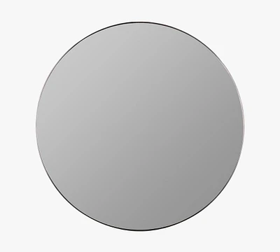 Slim Profile Round Mirror