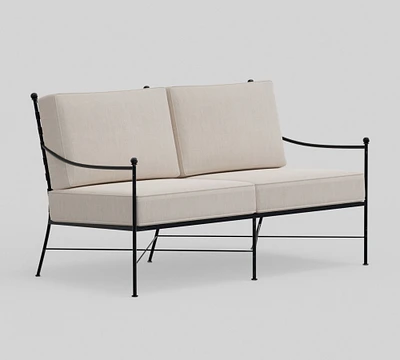 Bowie Metal Outdoor Sofa (52"-76")