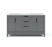 Samson 60-72" Double Sink Vanity