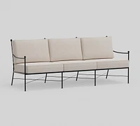 Bowie Metal Outdoor Sofa (52"-76")