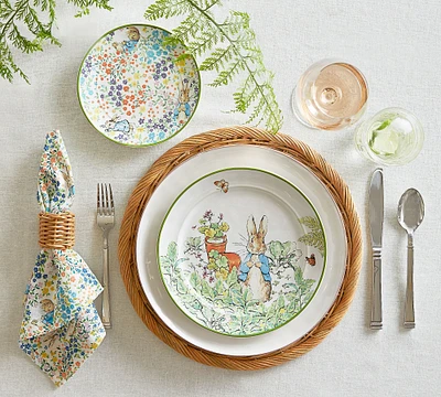 Peter Rabbit™ Stoneware Salad Plates - Mixed Set of 4