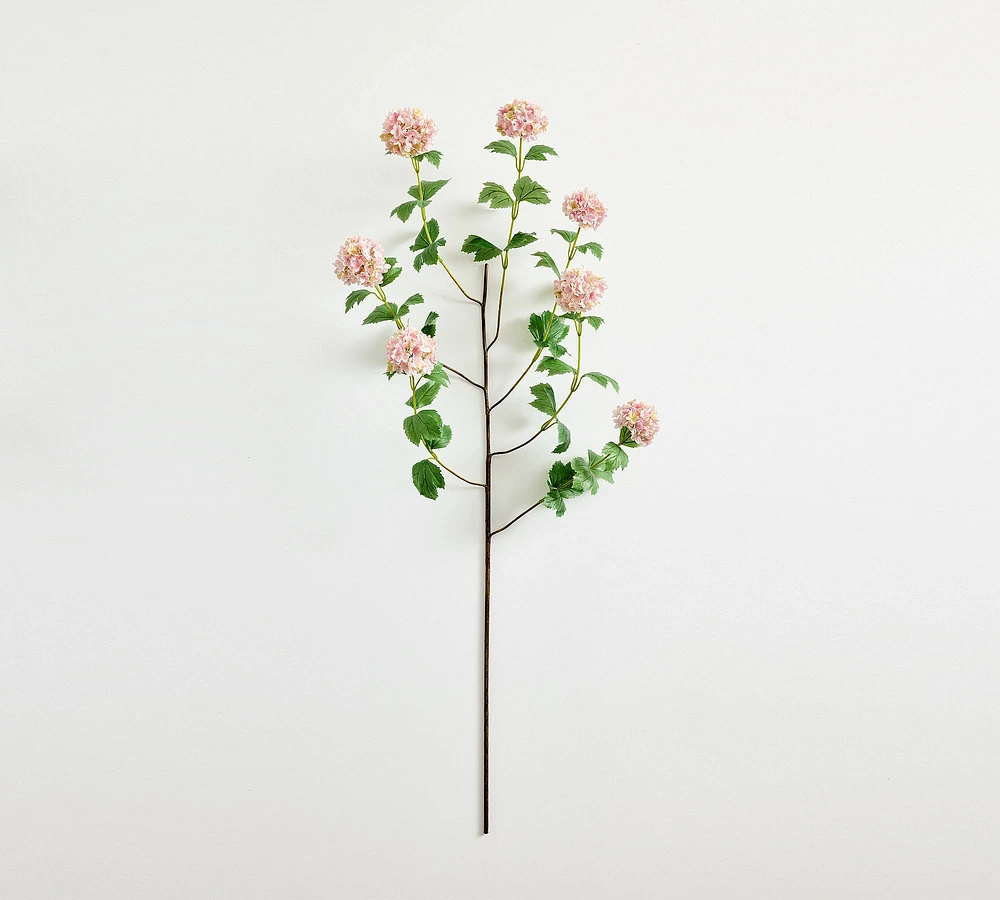 Faux Snowball Branch