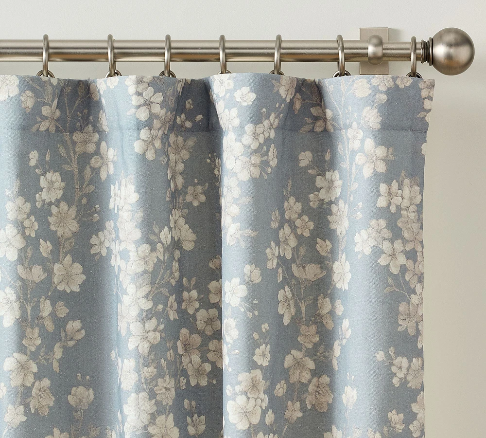 Gracie Floral Blackout Curtain