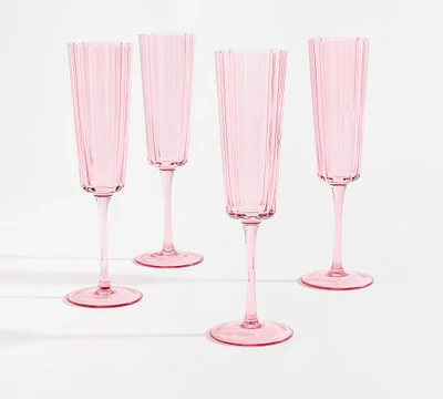 Fluted Glassware Collection