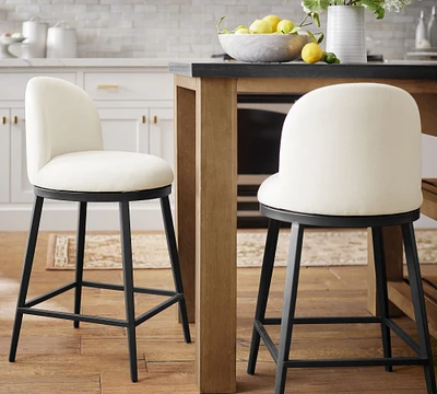 Emily Upholstered Counter Stool