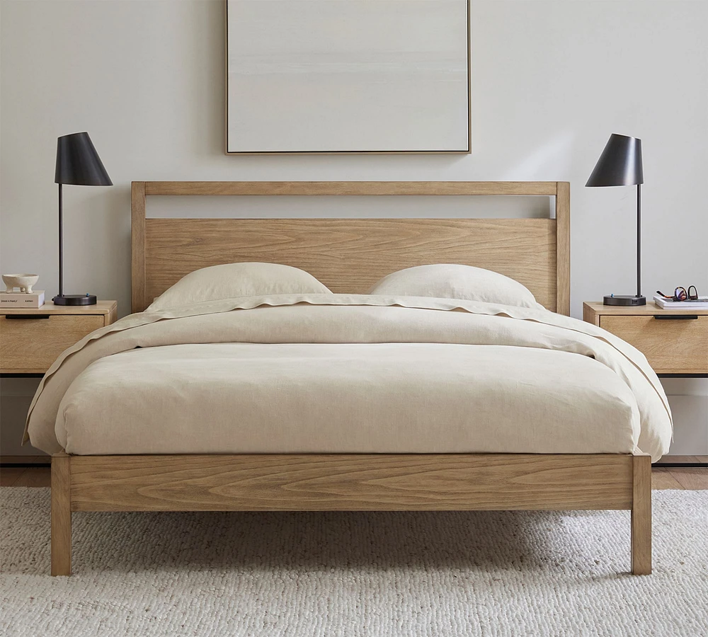 Wood Platform Bed