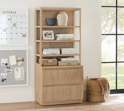 Pacific Lateral File Cabinet Bookcase (34")