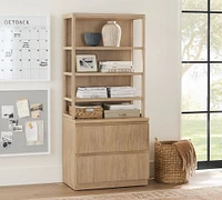 Pacific Lateral File Cabinet Bookcase (34")