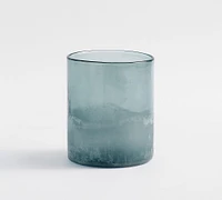 Montauk Frosted Handcrafted Glass Candleholder