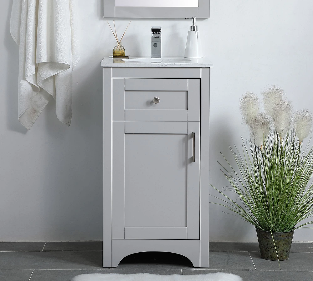 Cedra 18" Single Sink Vanity