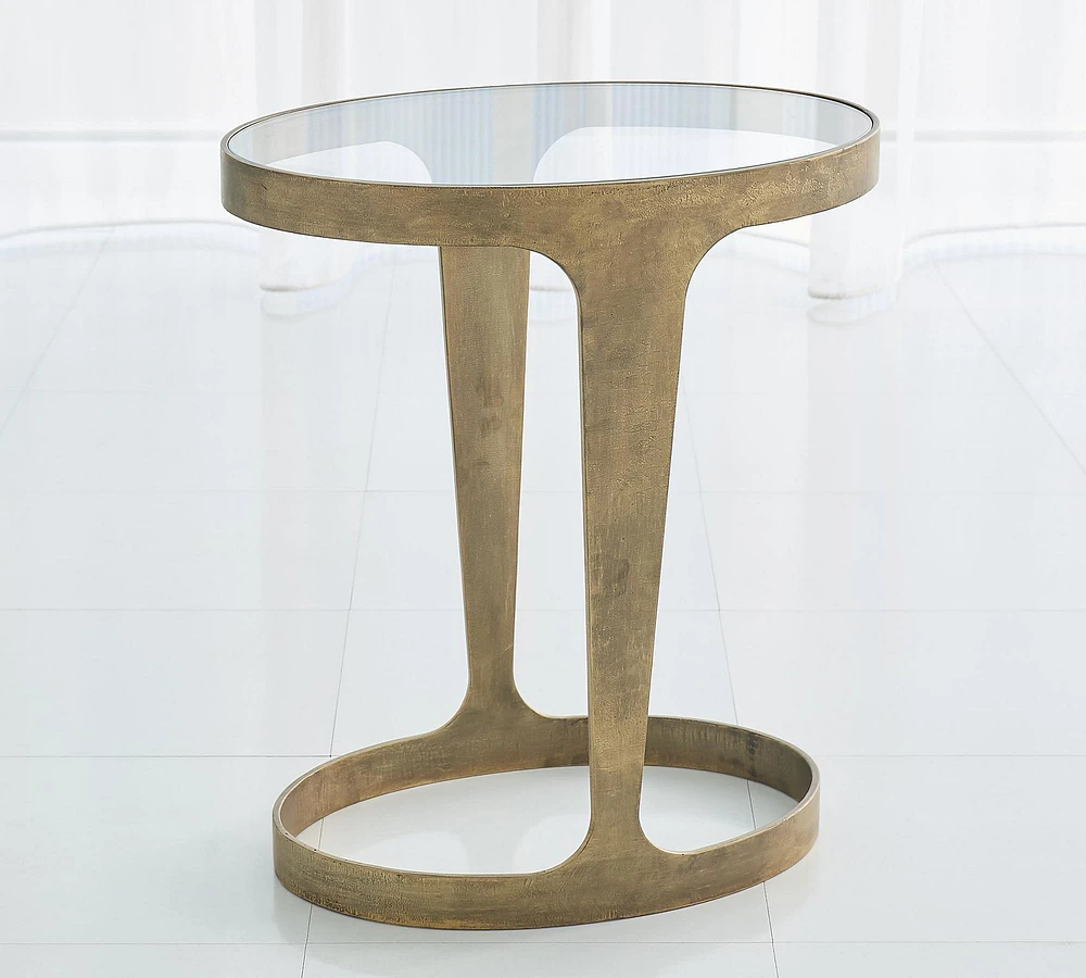 Farrah Oval Accent Table (18")