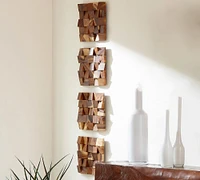 Block Wooden Handcrafted Wall Art