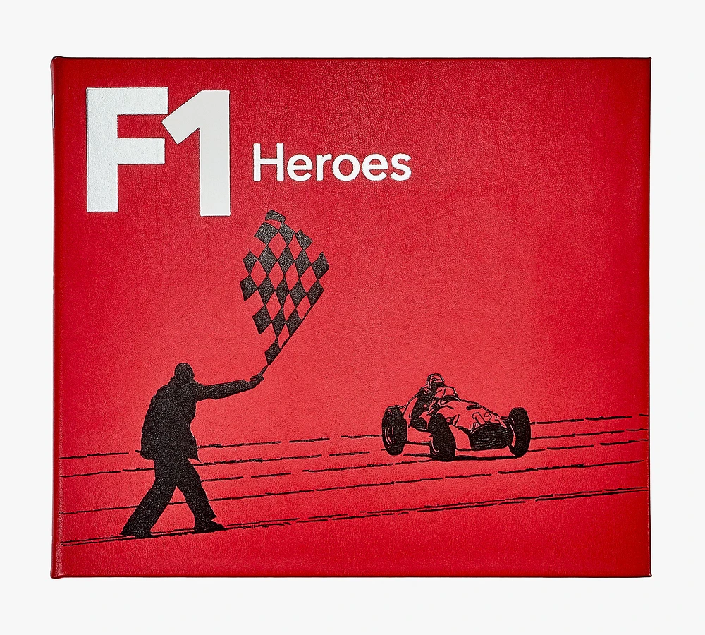 F1 (Formula One) Heroes Leather-Bound Book