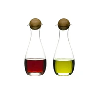 Nature White Oak Oil & Vinegar Set