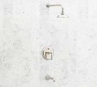 Sussex Lever Handle Pressure Balanced Bathtub & Shower Set