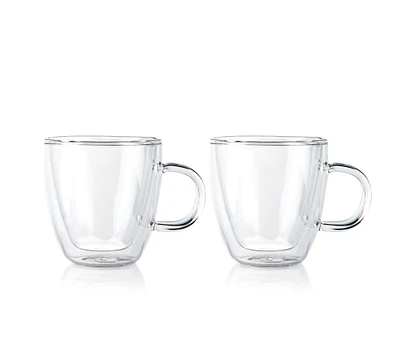 Bodum Bistro Double Walled Mugs - Set of 2