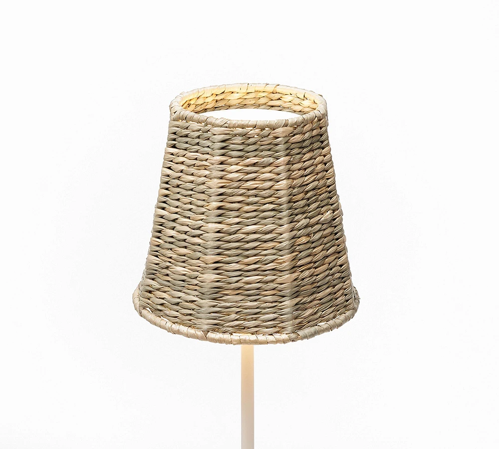 Zafferano Wicker Shade For Poldina Lights