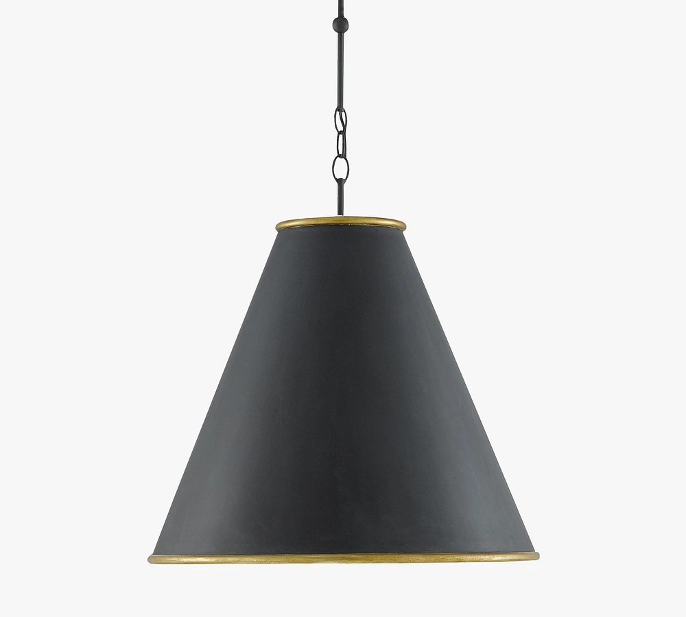 Parker Metal Flared Pendant (16"-22")