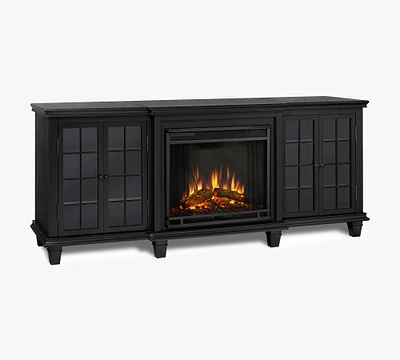 Lowe Electric Fireplace Media Cabinet