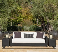 Malibu Metal Platform Outdoor Sofa (91")